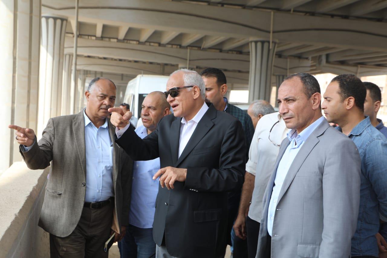 محافظة الجيزة خلال جولة تفقدية 
