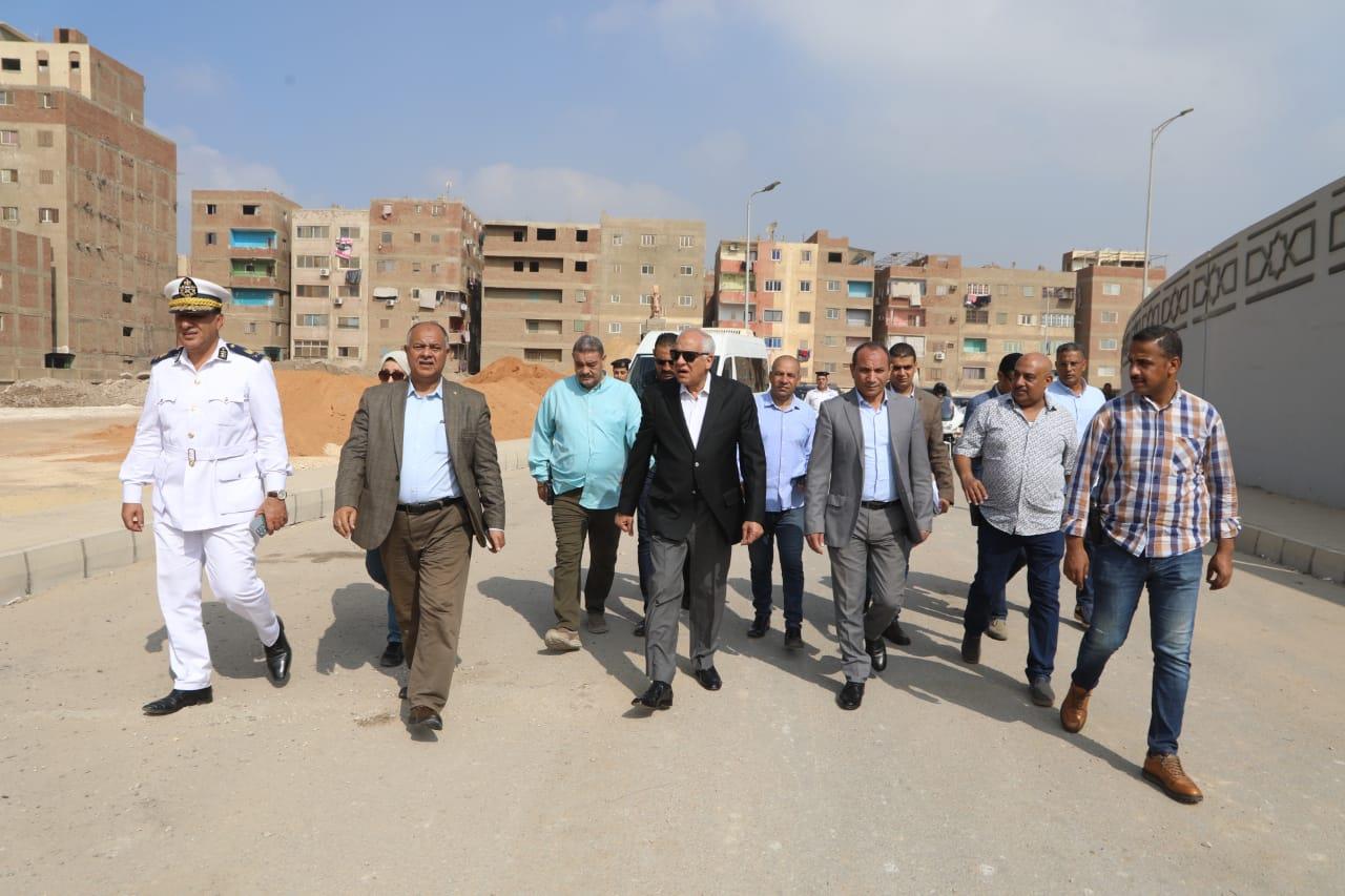 محافظة الجيزة خلال جولة تفقدية 