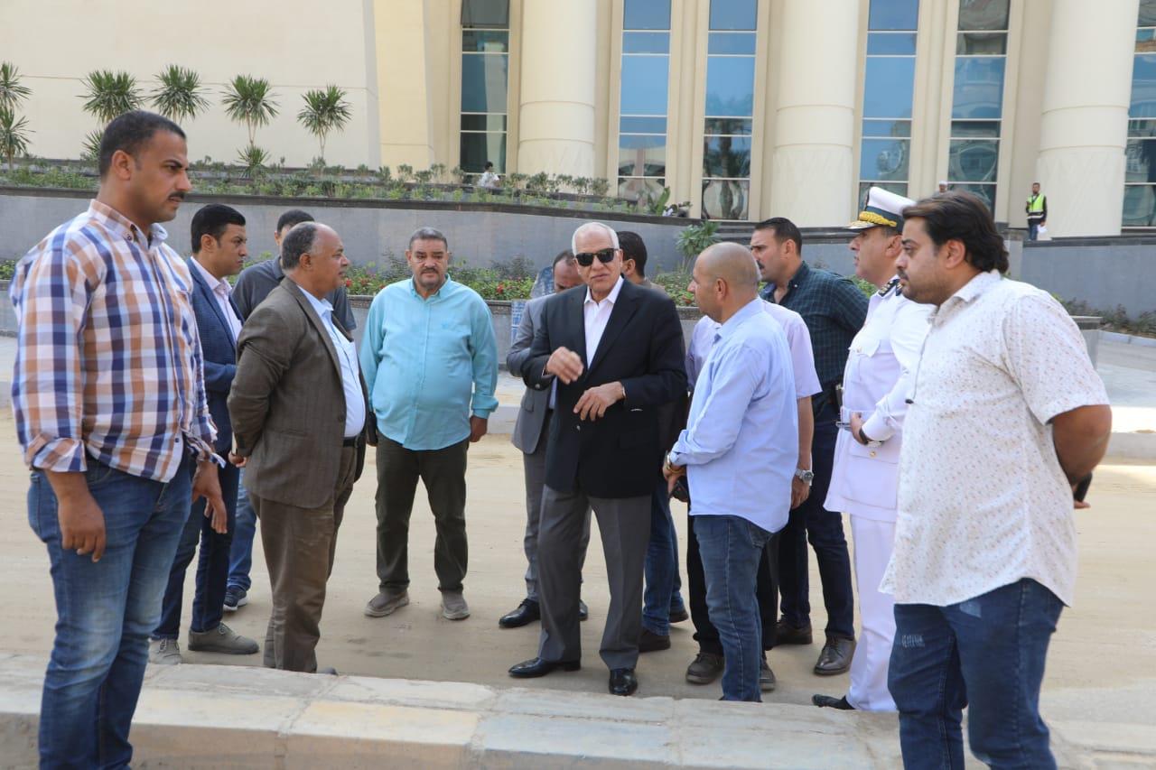 محافظة الجيزة خلال جولة تفقدية 