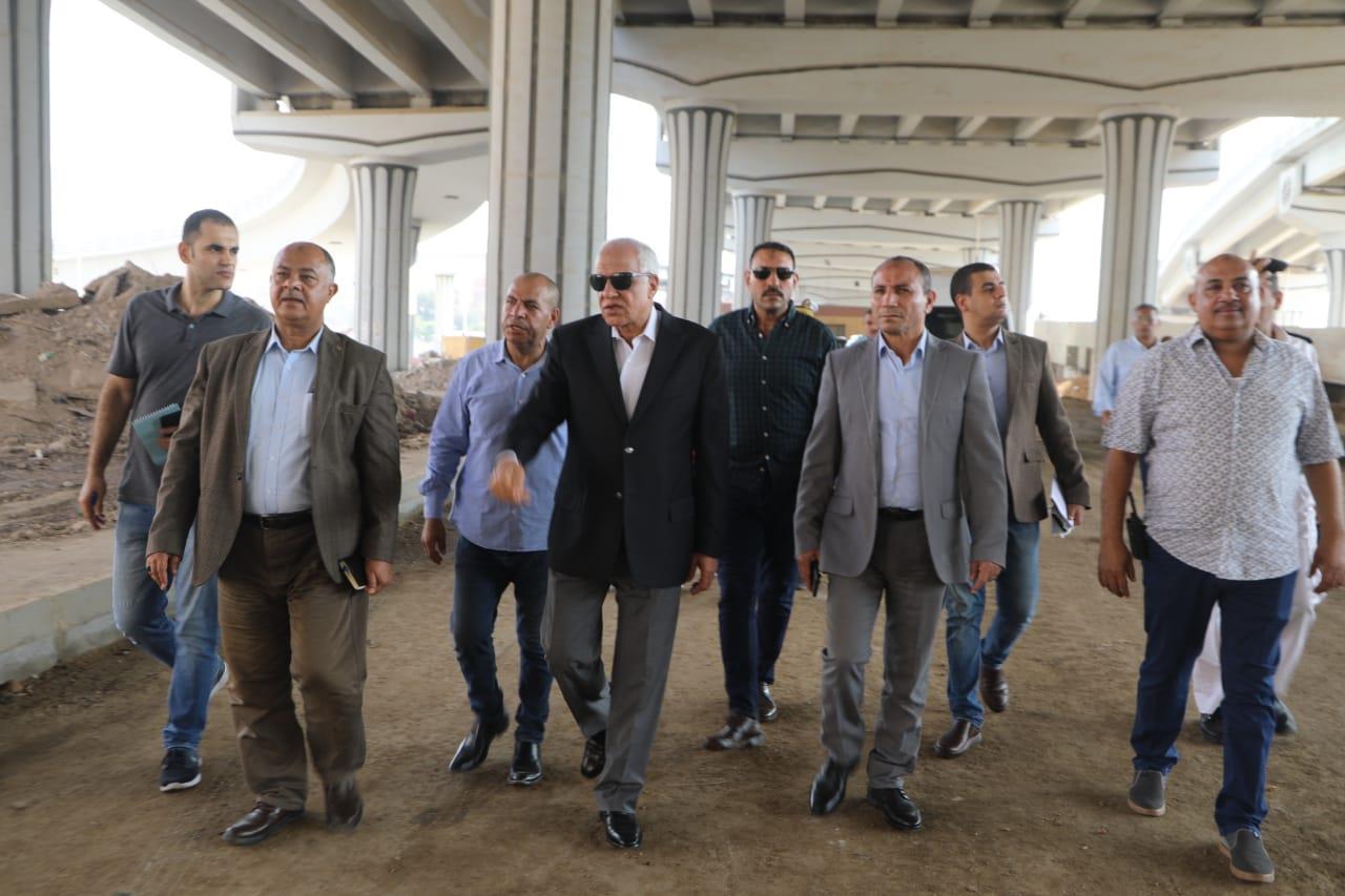 محافظة الجيزة خلال جولة تفقدية 