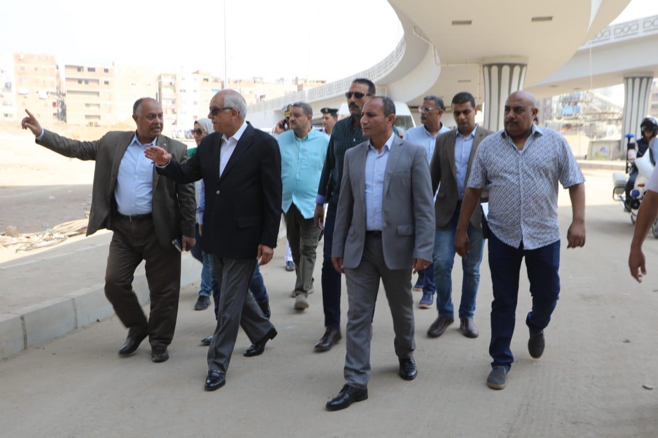 محافظة الجيزة خلال جولة تفقدية 