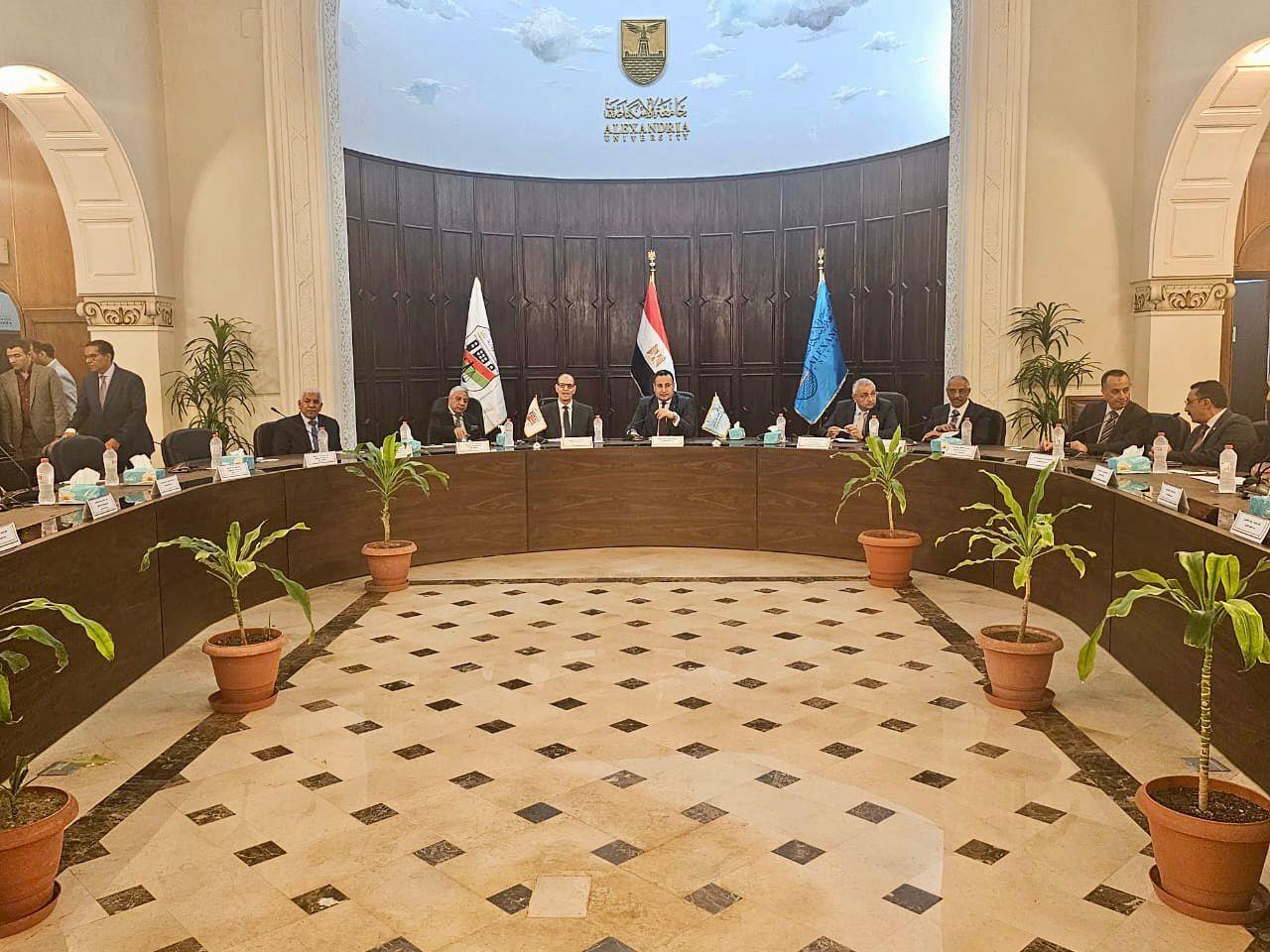 بروتوكول تعاون بين النيابة الإدارية ومكتبة الإسكندرية| صور