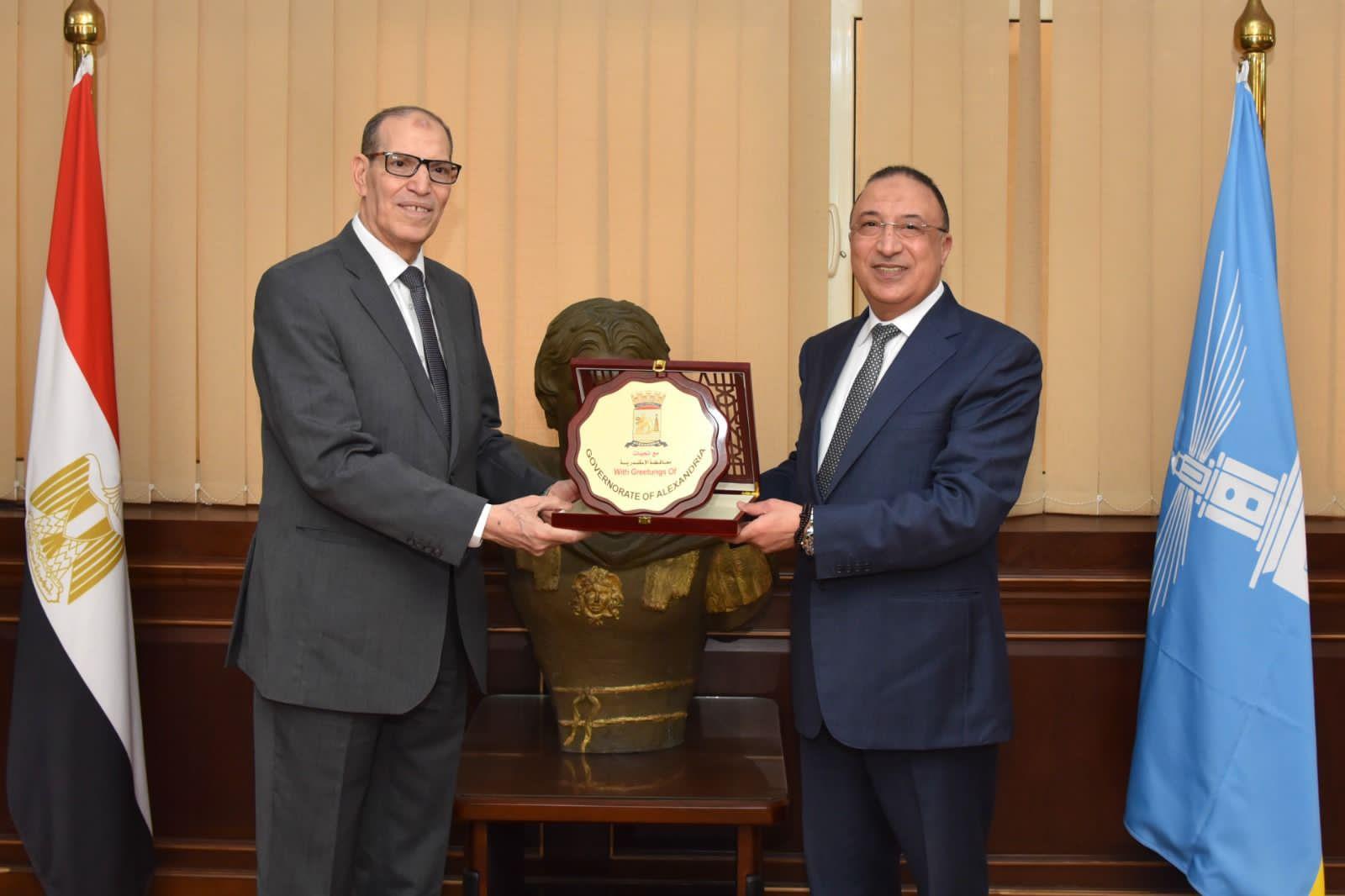 بروتوكول تعاون بين النيابة الإدارية ومكتبة الإسكندرية| صور