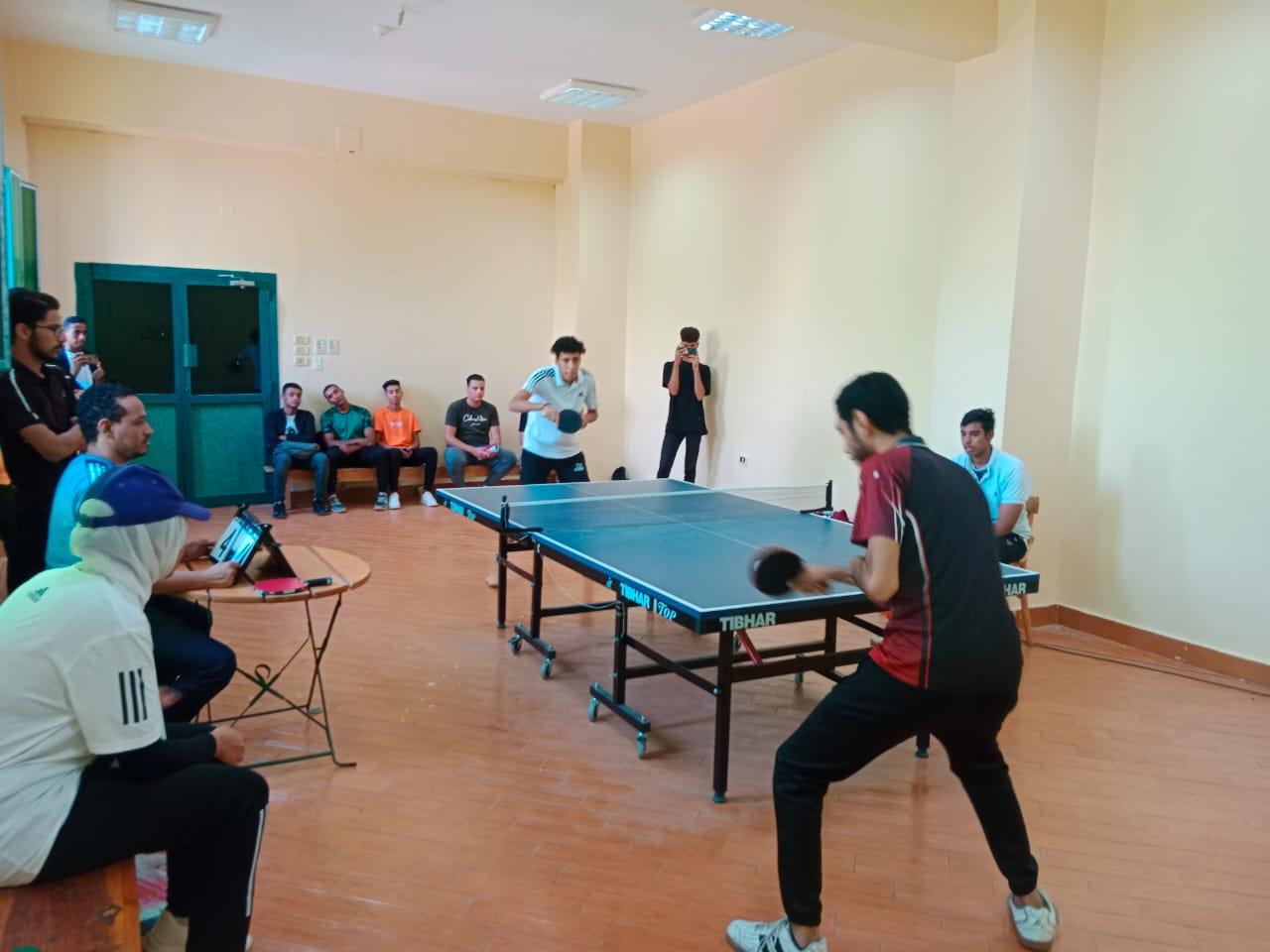 نتائج الدوري الداخلي لكليات جنوب الوادي