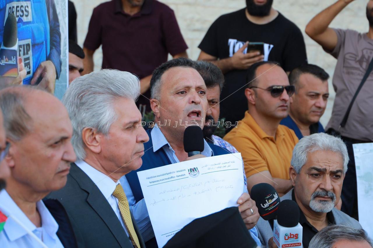 الصحفيين الفلسطينيين تنظم مسيرة التوابيت