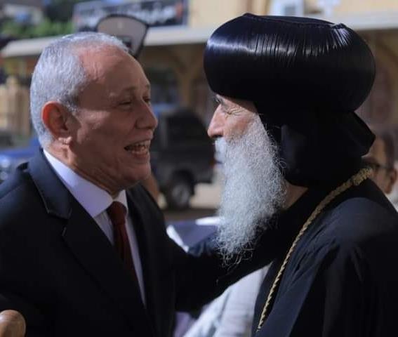 الالاف يحضرون ختام احتفالات مولد القديس الشهيد مار جرجس بالرزيقات غرب الاقصر