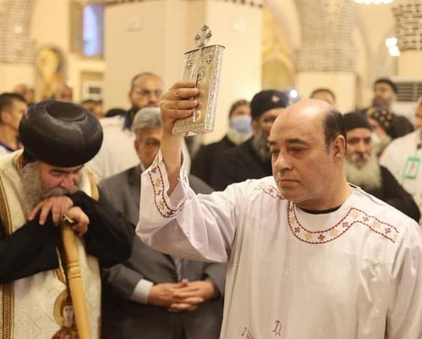 الالاف يحضرون ختام احتفالات مولد القديس الشهيد مار جرجس بالرزيقات غرب الاقصر