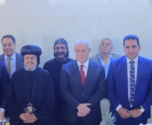 الالاف يحضرون ختام احتفالات مولد القديس الشهيد مار جرجس بالرزيقات غرب الاقصر