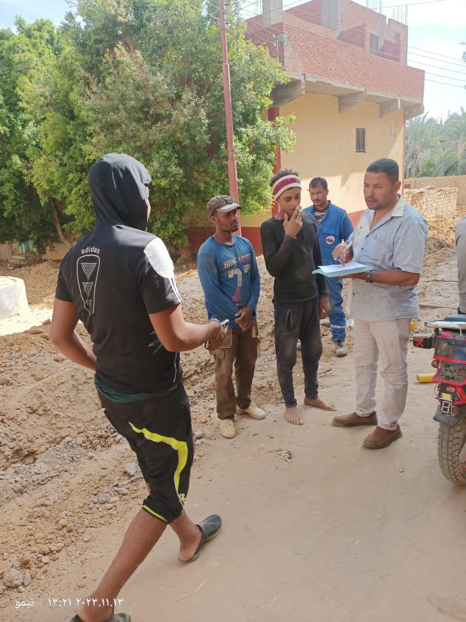 العمل تولصل تسجيل وحصر لعمالة غير منتظمة بالوادى الجديد