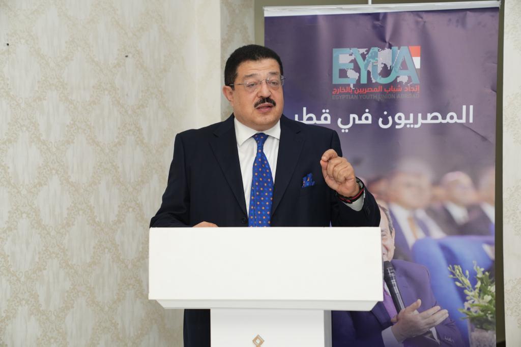 الرياضيين المصريين بقطر : السيسي أولي اهتمام غير مسبوق بالشباب ونقف خلفه في انتخابات الرئاسة ‎