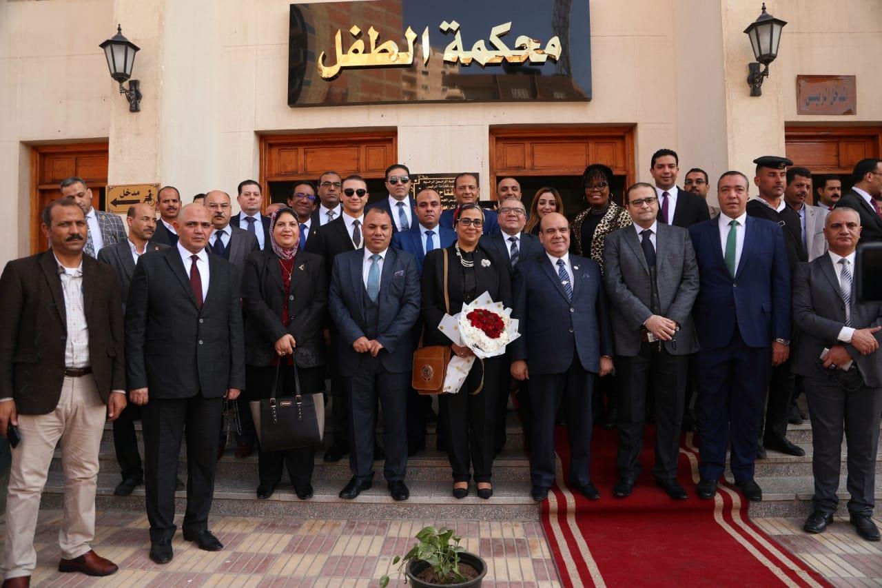 افتتاح محكمة الطفل بأبو تيج بمبنى ملحق محكمة أبو تيج بمحافظة أسيوط