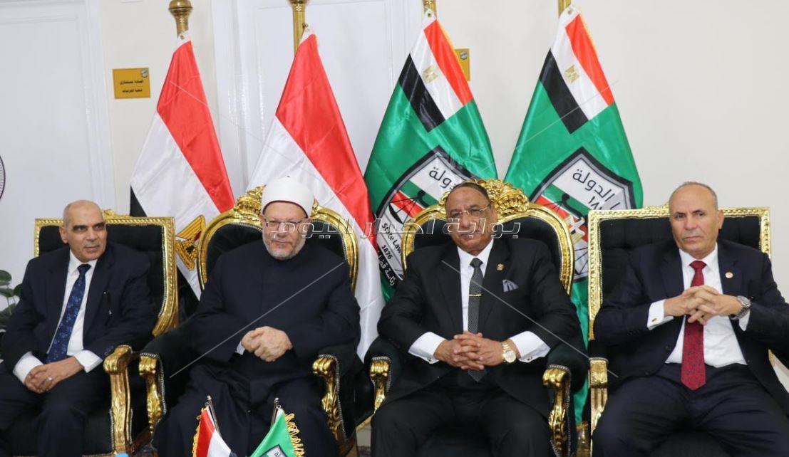 بحضور مفتي الجمهورية.. رئيس قضايا الدولة يفتتح فرعي الهيئة بالبحيرة