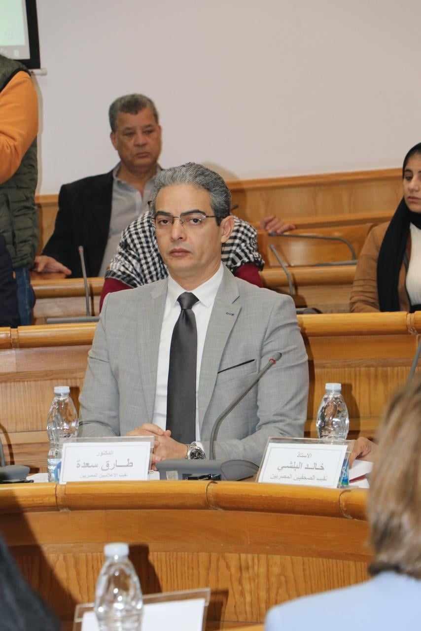 نقيب الإعلاميين : القضية الفلسطينية يجب أن تبقى حية في إعلامنا وما يؤلم الفلسطينيين يؤلمنا