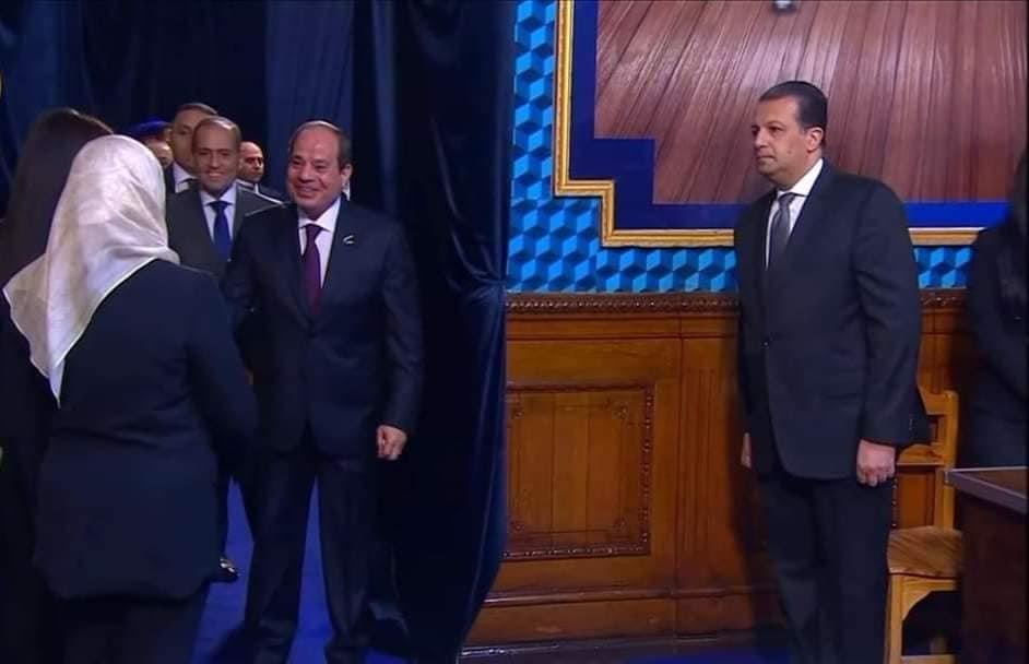 الرئيس السيسي يدلي بصوته في الانتخابات الرئاسية