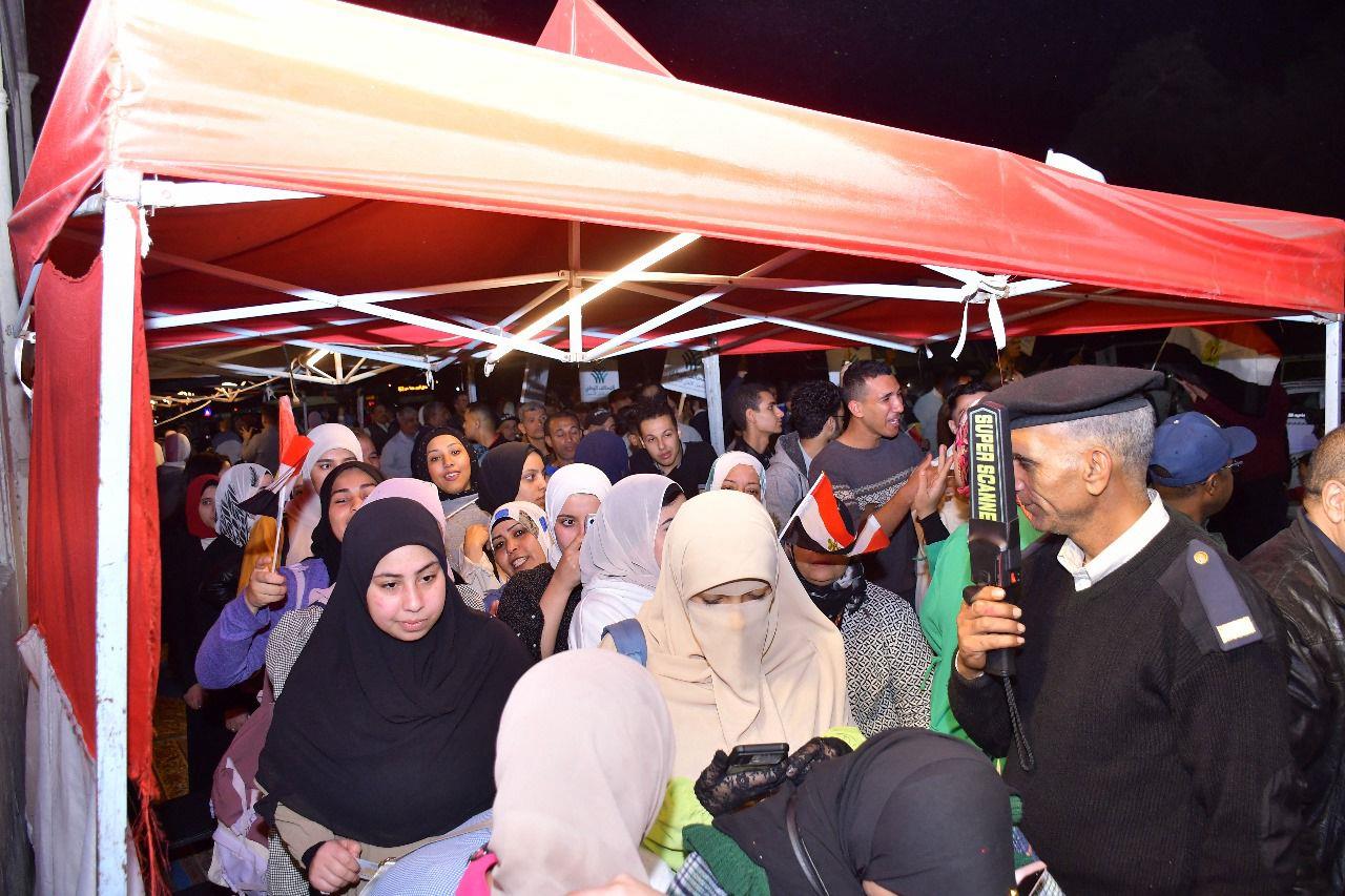 مشاركة جامعة القاهرة في الفترة المسائية