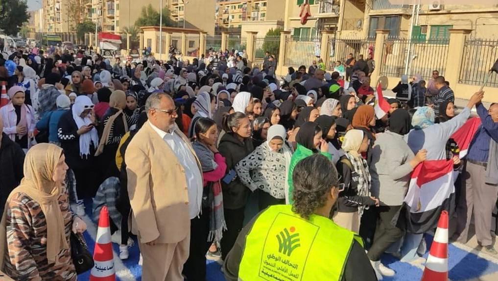 حملة السيسي : حشود كثيفة للناخبين في السويس ودمياط والاسماعيلية