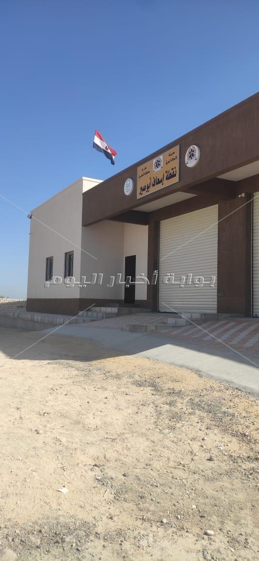الانتهاء بنسبة 100 % من 4 مشروعات خدمية بقُرى حياة كريمة ببرج العرب