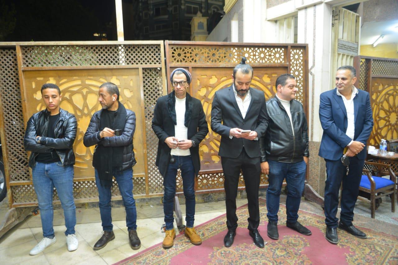 عزاء المخرج أحمد البدري بحضور إيهاب فهمي ووفاء مكي والسبكي