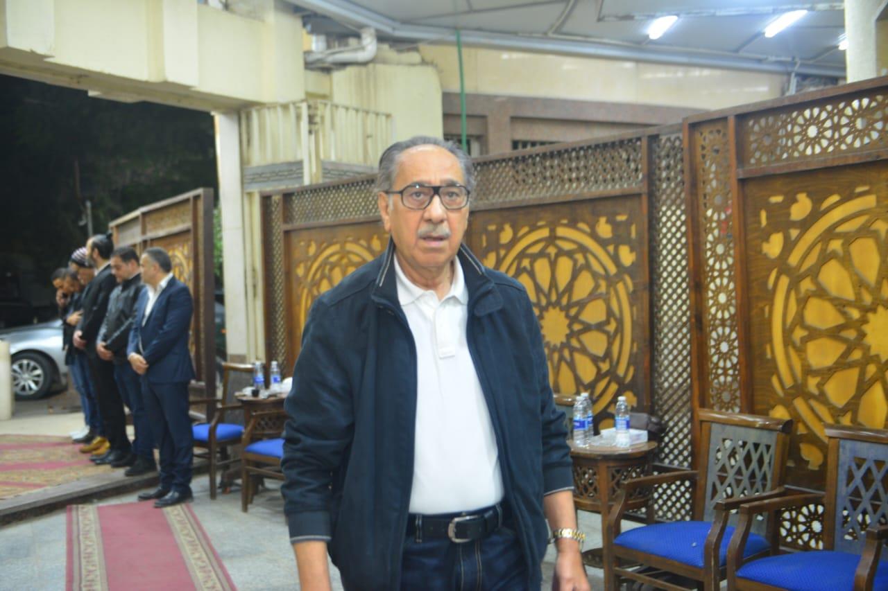 عزاء المخرج أحمد البدري بحضور إيهاب فهمي ووفاء مكي والسبكي