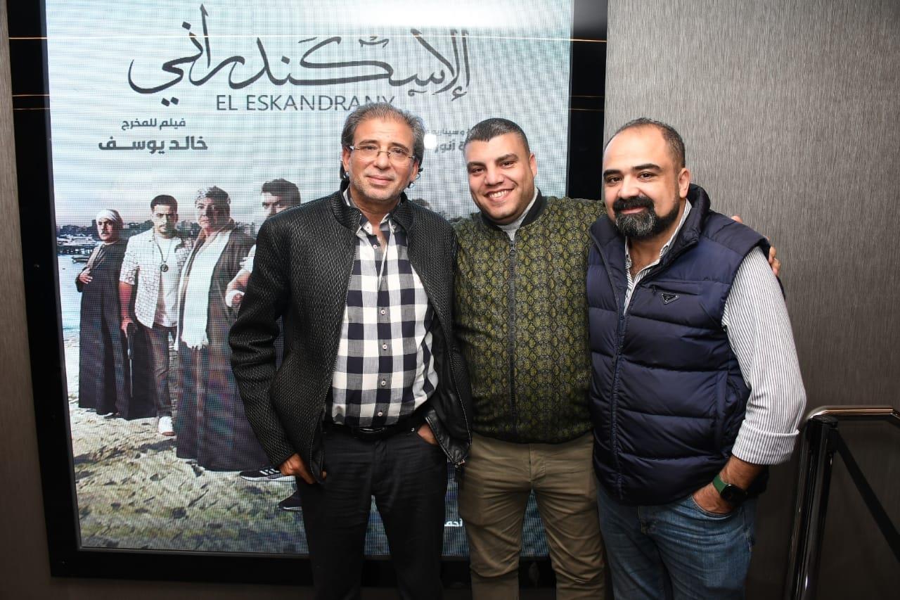 أبطال "الإسكندراني" يحضرون عرضه بالإسكندرية
