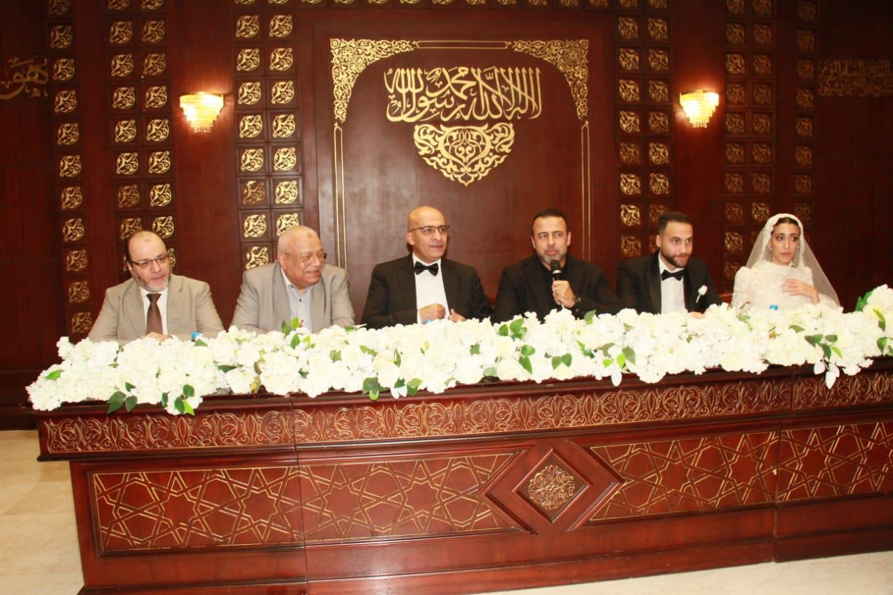 الإعلامي محمد الليثي يحتفل بعقد قران ابنته بحضور نجوم الرياضة