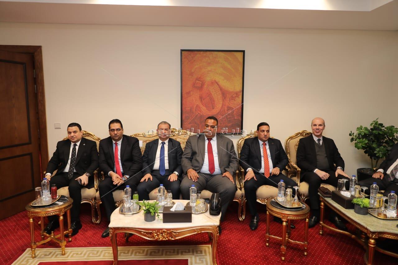 وزير العدل يلتقي مجلس إدارة نادي قضاة البحيرة‎