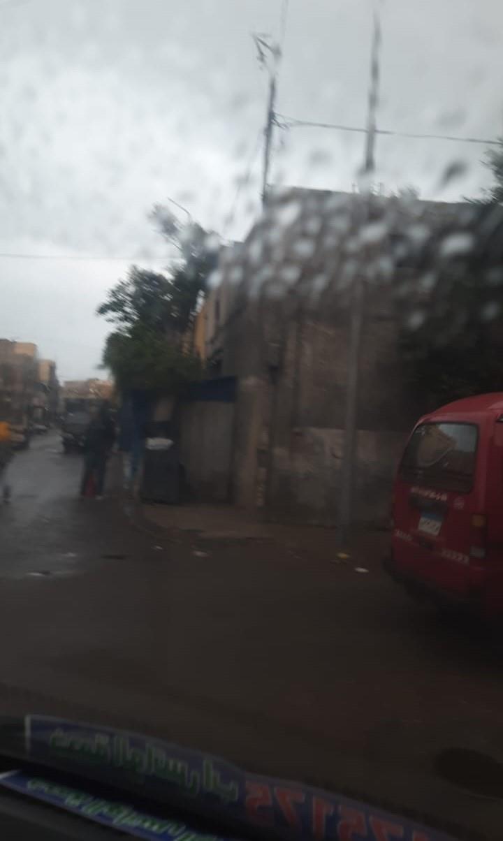هطول أمطار على الإسكندرية