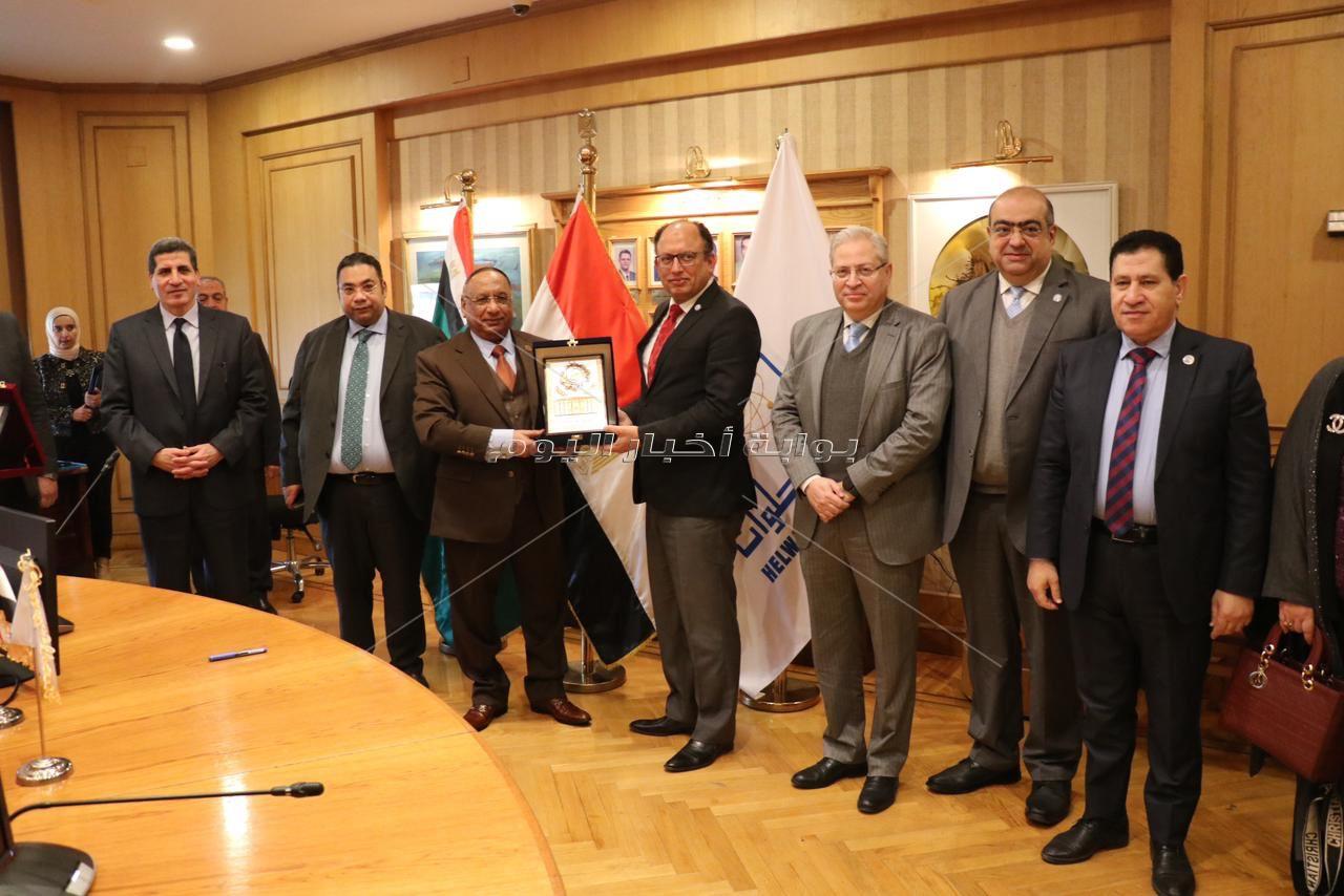 بروتوكول تعاون بين هيئة قضايا الدولة وجامعة حلوان