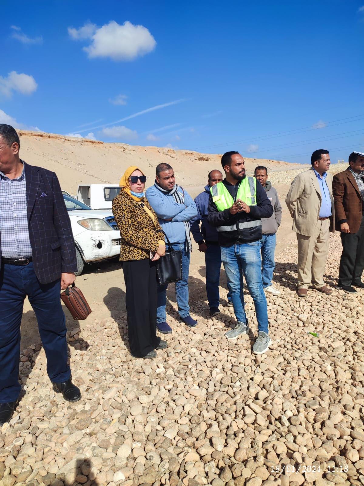 إنشاء خليتين دفن صحي بمركز بدر بالبحيرة