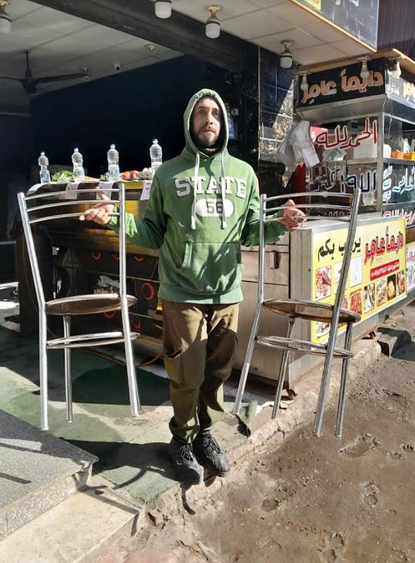 جانب من حملات ازالة الاشغالات ببولاق الدكرور