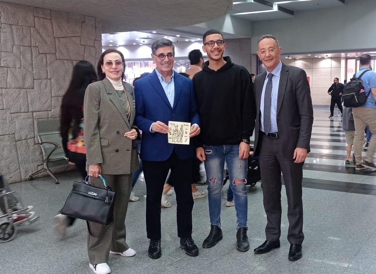 المتحف القومي للحضارة يستقبل وزير الدولة القطري بدرجة نائب رئيس مجلس الوزراء ورئيس مكتبة قطر الوطنية