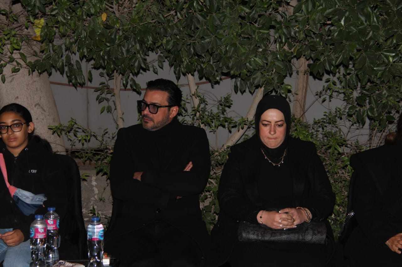 عزاء والدة ساندرا نشأت