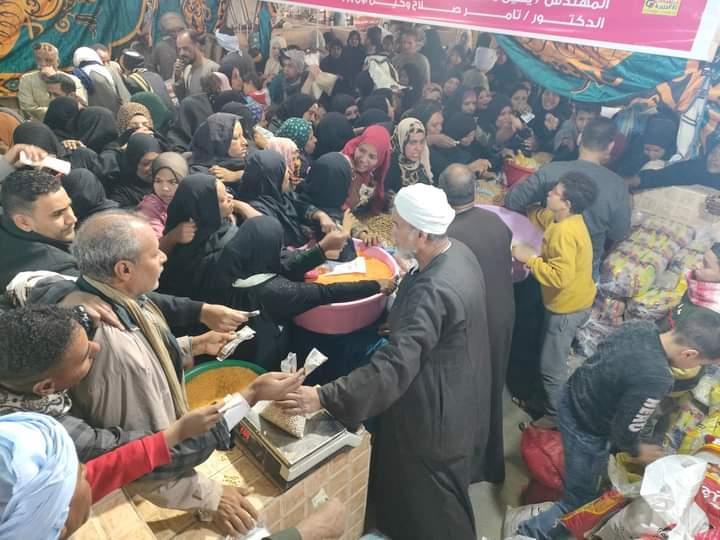 تيسيرا على المواطنين انطلاق معارض اهلا رمضان باسعار مخفضه بمحافظة الاقصر 