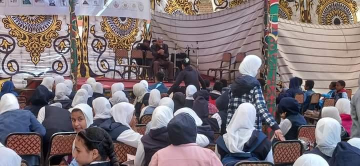 ورش فنية متنوعة ضمن فعاليات قصور الثقافة بمبادرة حياة كريمة بالأقصر