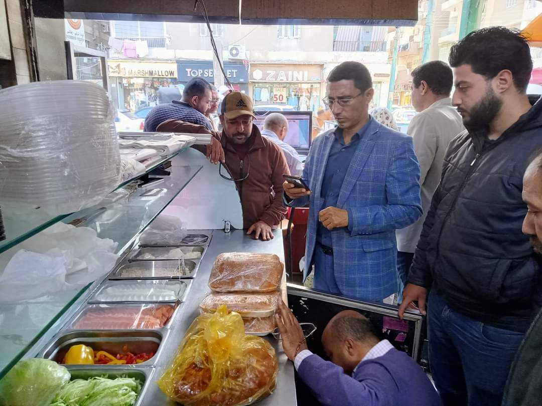 جانب من الحملات التموينية