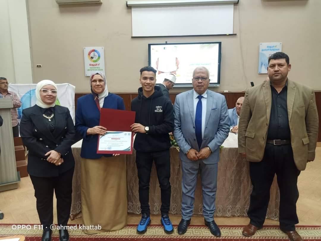 رئيس مياه المنوفية يكرم المتفوقين من طلاب المدرسة الثانوية لمياه الشرب