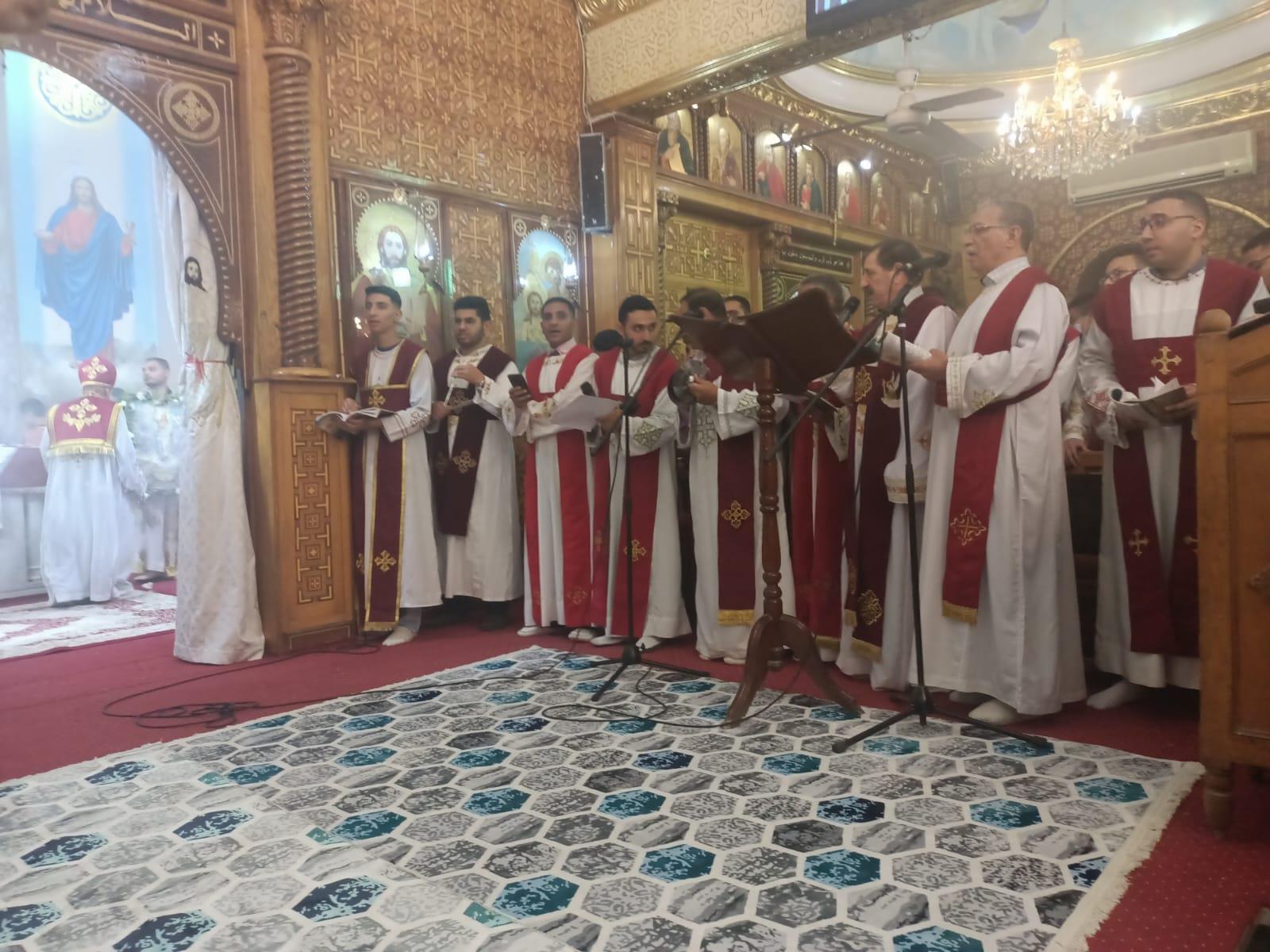 توافد الأقباط في الشرقية 