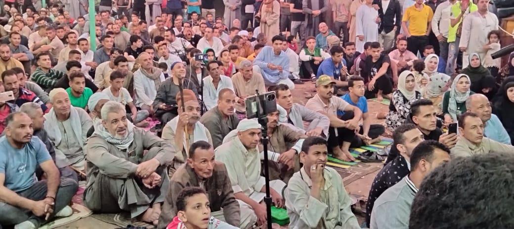 بعد غيابه خمس سنوات  أهالى قرية شنواى يحتفلون بمولد سيدى خالد بن الوليد وسيدى محمد العراقي