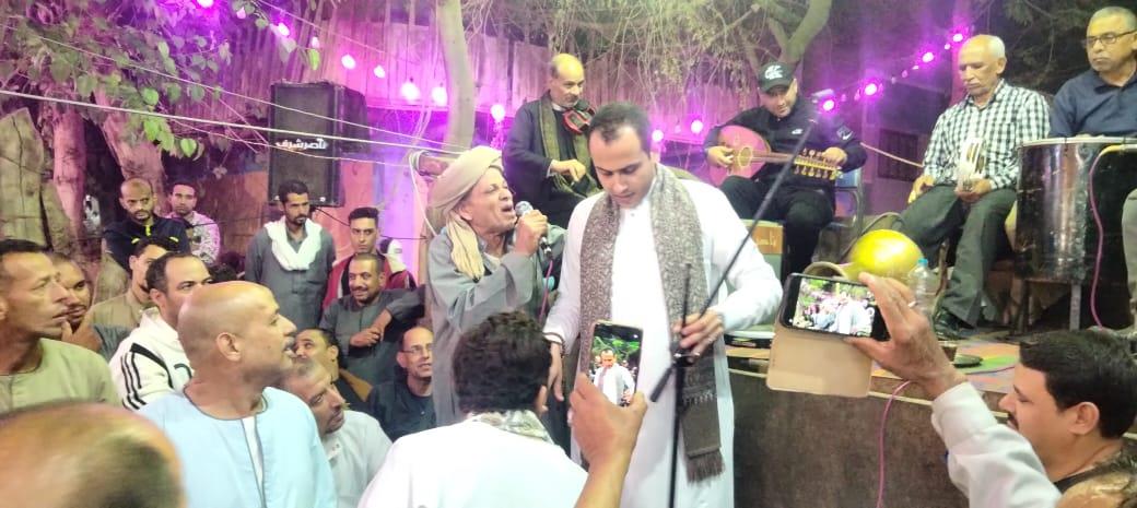 بعد غيابه خمس سنوات  أهالى قرية شنواى يحتفلون بمولد سيدى خالد بن الوليد وسيدى محمد العراقي