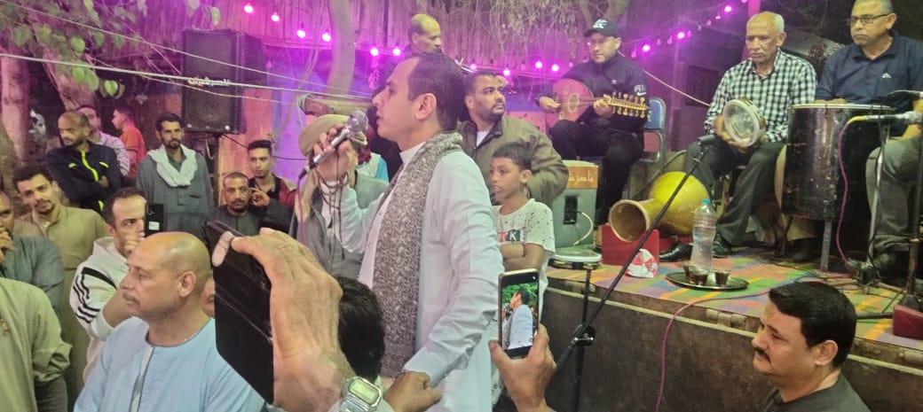 بعد غيابه خمس سنوات  أهالى قرية شنواى يحتفلون بمولد سيدى خالد بن الوليد وسيدى محمد العراقي