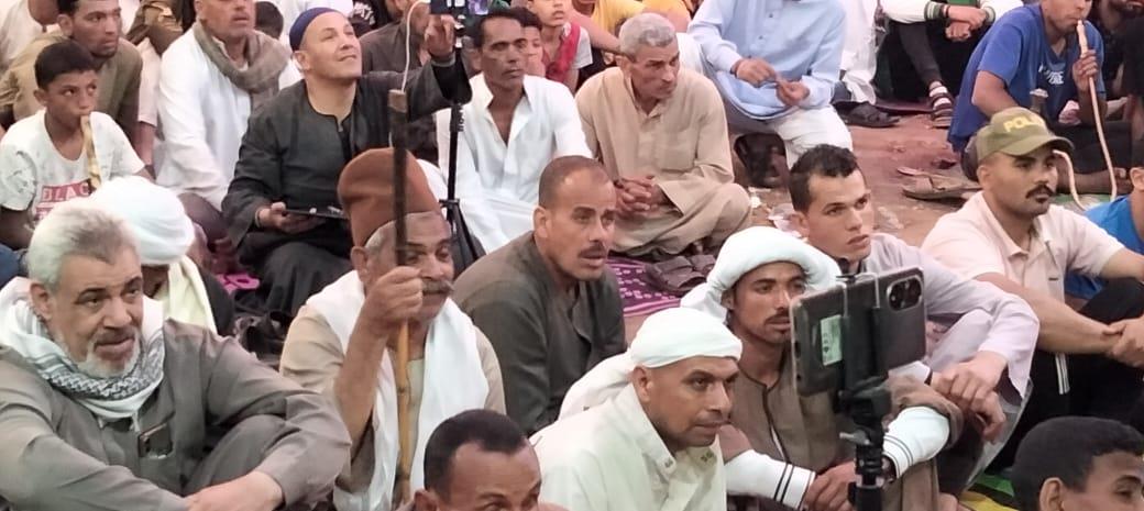 بعد غيابه خمس سنوات  أهالى قرية شنواى يحتفلون بمولد سيدى خالد بن الوليد وسيدى محمد العراقي