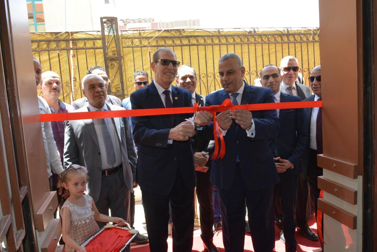 محافظ سوهاج ورئيس هيئة النيابة الإدارية يفتتحان مقر هيئة النيابة الإدارية
