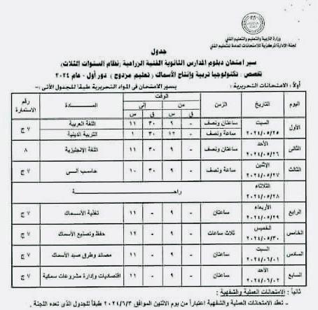 تعليم الإسماعيلية تنهي استعداداتها لانطلاق امتحانات الدبلومات الفنية 