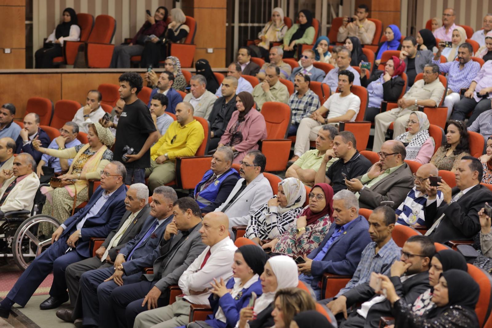 جهود مصر في دعم القضية الفلسطينية في ندوة حزب حماة الوطن بالدقهلية .