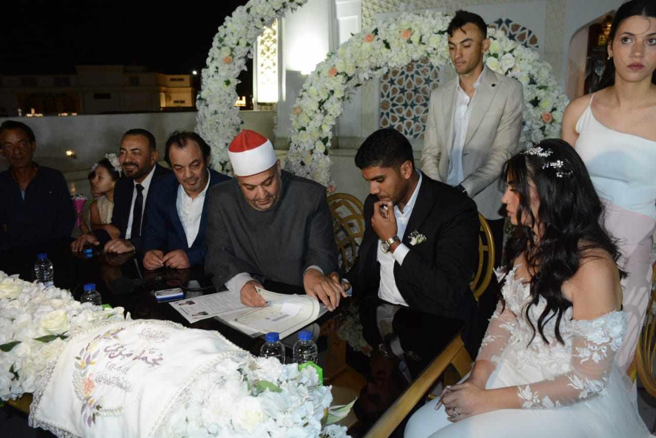 نجوم الفن في عقد قران ابنة علاء مرسي