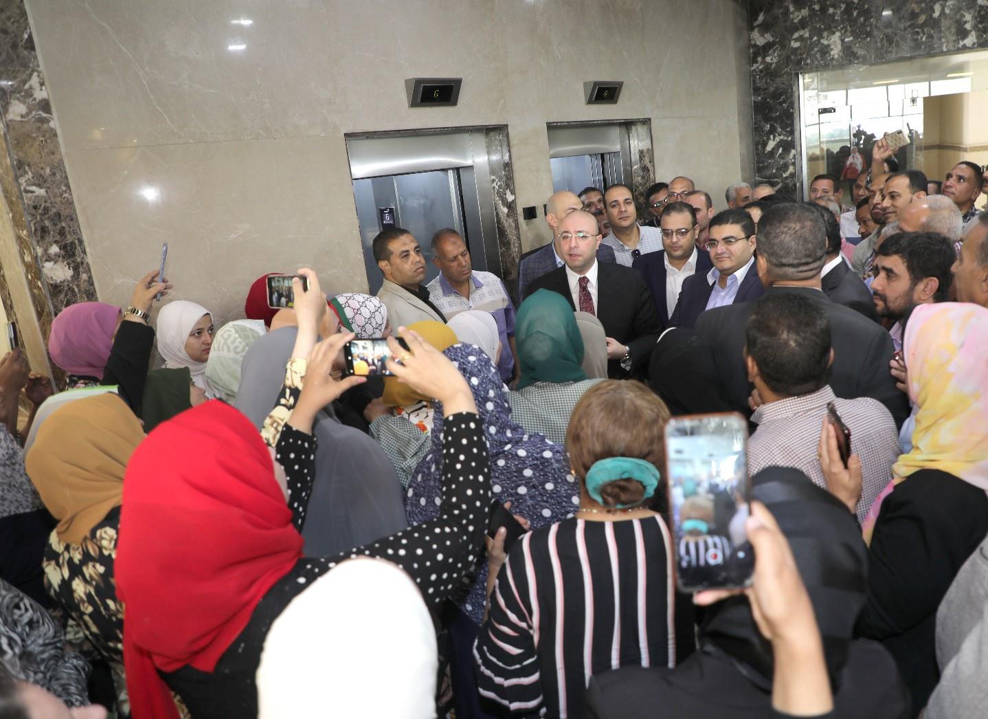 محافظ بني سويف: الفترة المقبلة تتطلب مزيدا من العمل وتضافر الجهود