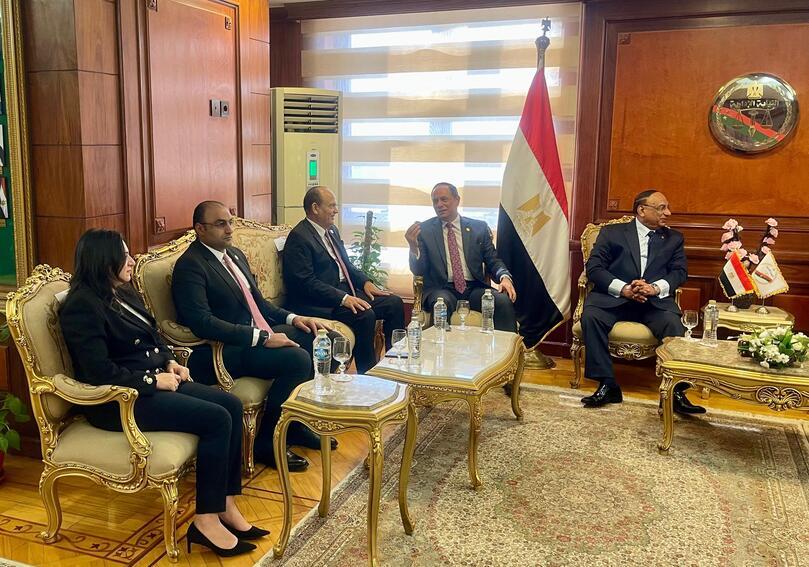 رئيس هيئة النيابة الإدارية يلتقي رئيس هيئة قضايا الدولة