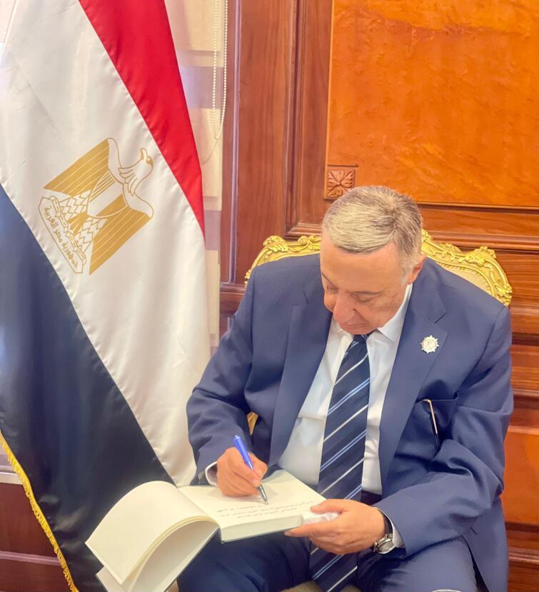 رئيس هيئة النيابة الإدارية يستقبل رئيس المحكمة الدستورية العليا