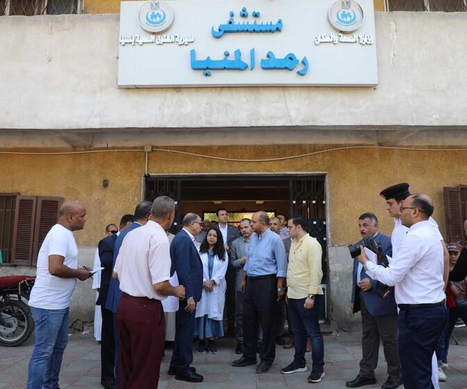 جانب من الجولة التفقدية