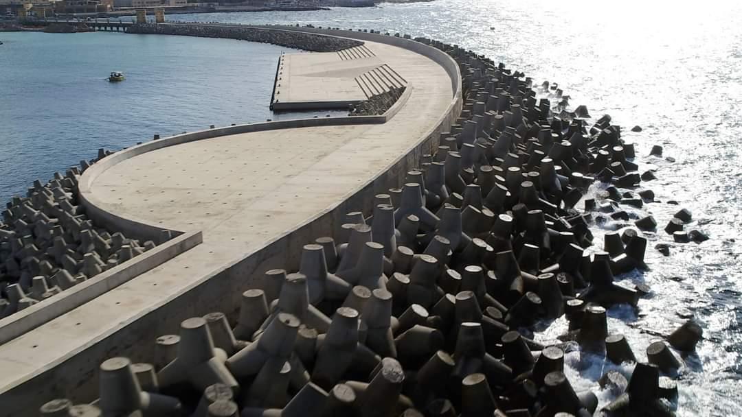 مشروعات حماية الشواطئ بمحافظة الاسكندرية 
